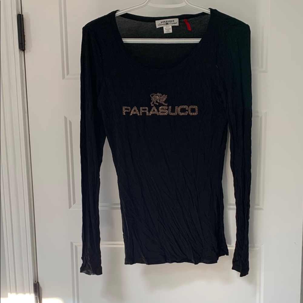 Parasuco Black Long Sleeve Top